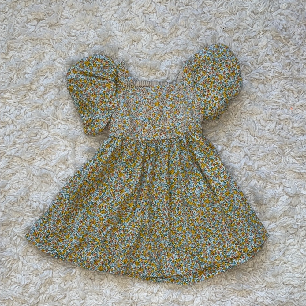 Floral Puff Sleeve Dress